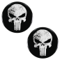Preview: Schrauben-Cover - Gabelholme - Flat - schwarz → Punisher