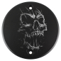 Preview: Motordeckel - rechts - mit Lasergravur - Skull 01