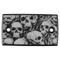 Preview: Flüssigkeitsbehälter-Deckel - schwarz → Skull-Party