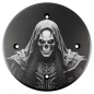 Preview: Motordeckel - links - schwarz → Reaper 02