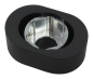 Preview: Achs-Cover - hinten links - Fluted - mattschwarz