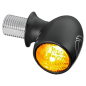Preview: Blinker - KM - Bullet Atto - schwarz - Dark