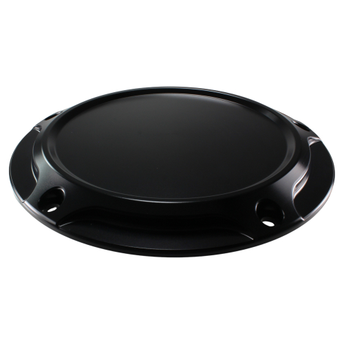 Preview: Motordeckel - Derby-Cover - schwarz - mit Lasergravur → Skull-Party 01