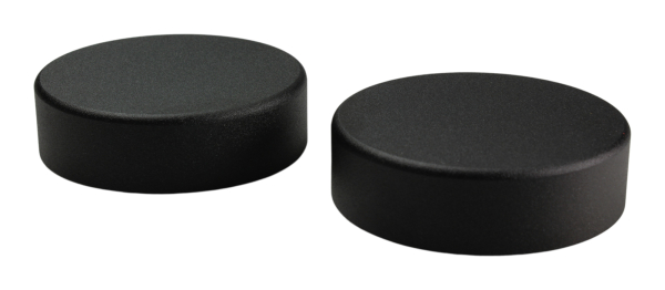 Preview: Schrauben-Cover - Gabelholme - Flat - schwarz → Punisher