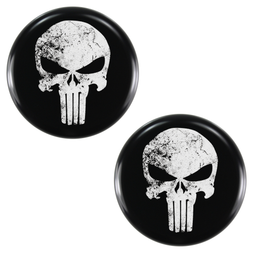 Schrauben-Cover - Gabelholme - Flat - schwarz → Punisher