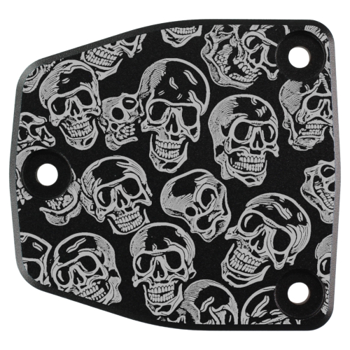 Flüssigkeitsbehälter-Deckel - schwarz → Skull-Party 02