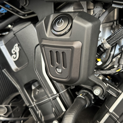 Motor-Cover links - schwarz → Wunderkind