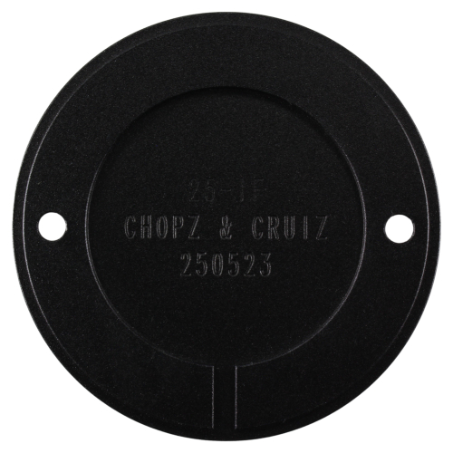 Preview: Motordeckel - rechts - mit Lasergravur → Skull-Party