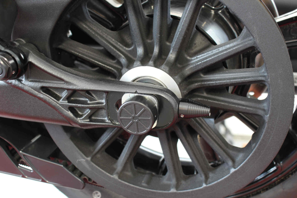 Preview: Achs-Cover - hinten links/rechts - Smooth - schwarz