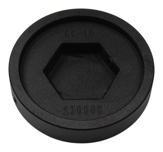 Preview: Schrauben-Cover - Gabelholme - Flat - Devil - schwarz