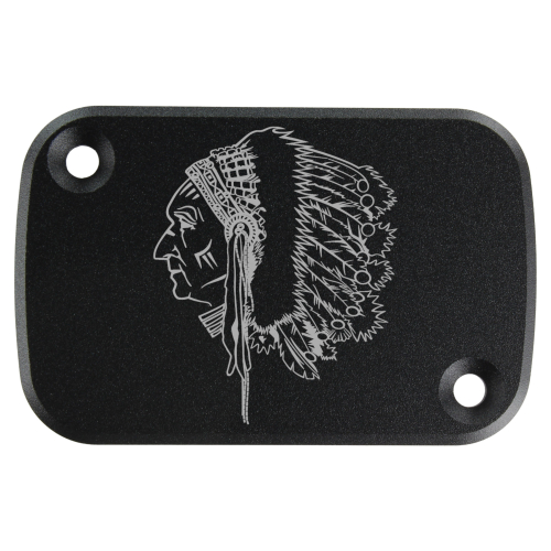 Flüssigkeitsbehälter-Deckel - schwarz → Indian 01