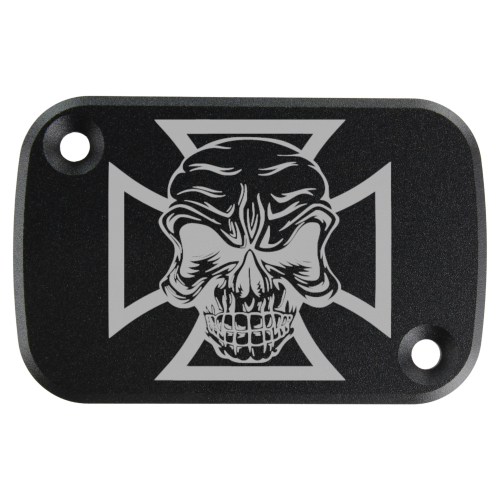 Flüssigkeitsbehälter-Deckel - schwarz → Cross & Skull