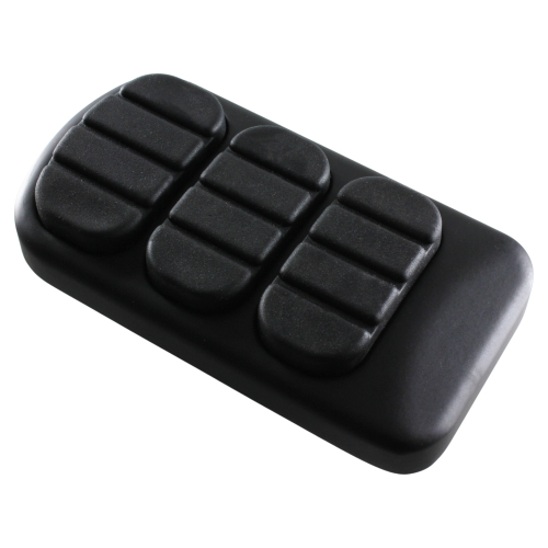 Preview: Bremspedal-Cover mit Gummi → schwarz