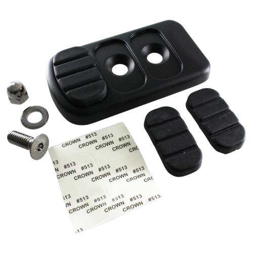 Preview: Bremspedal-Cover mit Gummi → schwarz