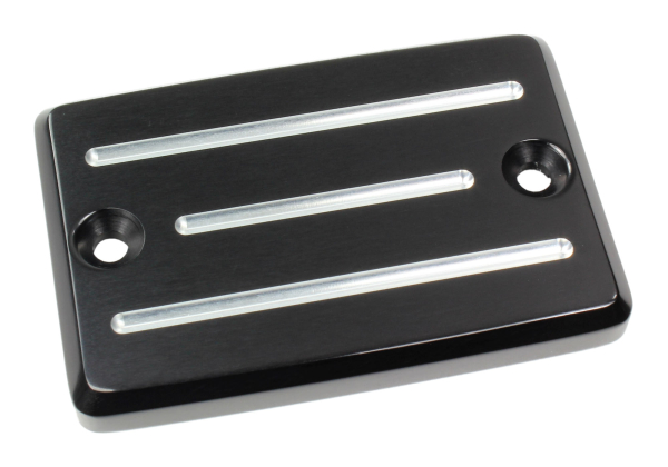 Flüssigkeitsbehälter-Deckel - Fluted - schwarz