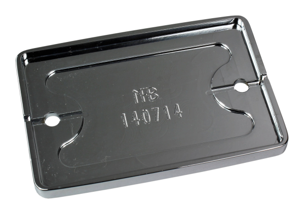 Preview: Flüssigkeitsbehälter-Deckel - Fluted - verchromt