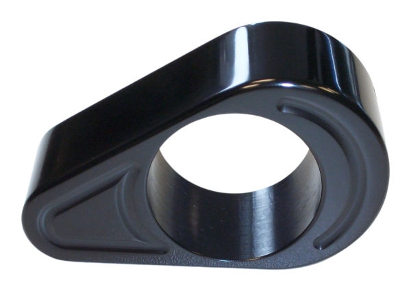 Zündschloss-Cover - CC - Alu schwarz