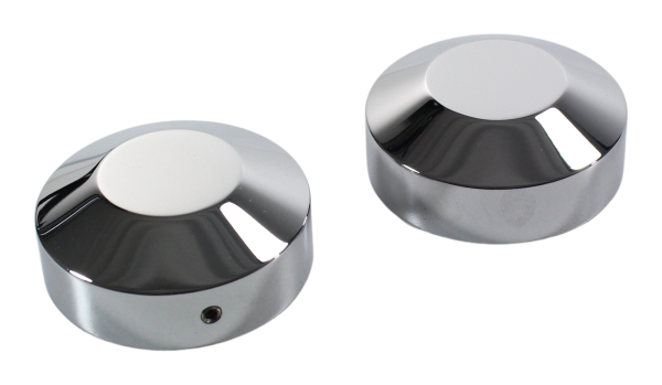 Schrauben-Cover - Gabelholme - Smooth - poliert
