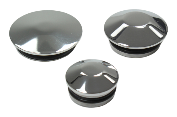 Schwingenarm / Achs-Cover - Smooth - poliert