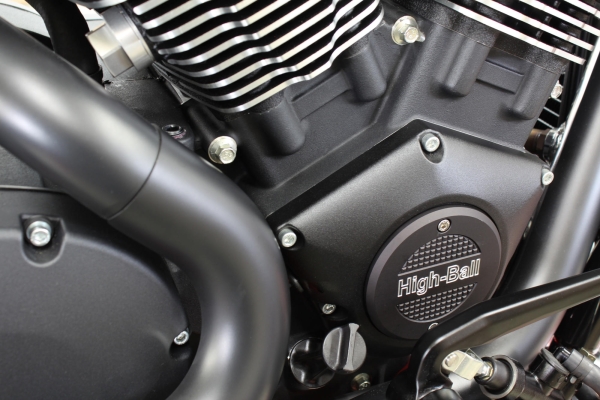 Preview: Motordeckel - rechts - High-Ball - mattschwarz