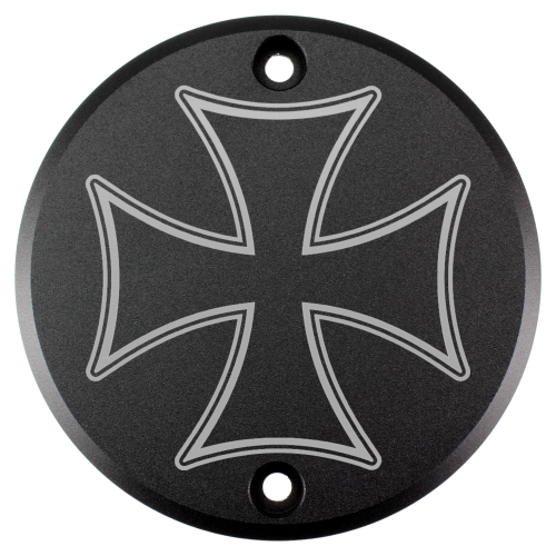 Motordeckel - rechts - schwarz → Cross