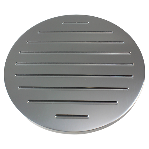Pulley-Cover - Fluted → poliert