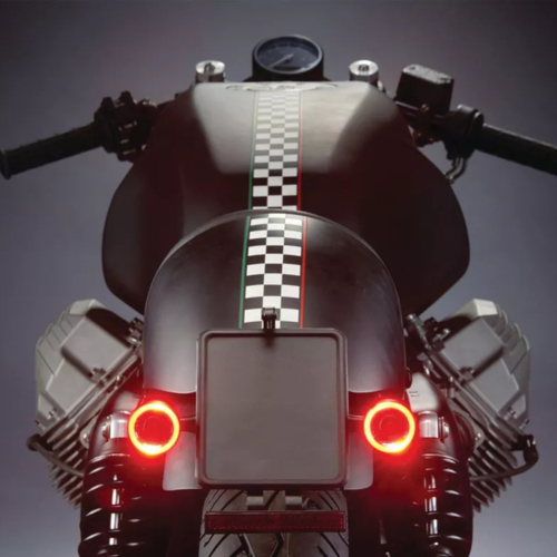 Preview: Blink-/Brems-/Rücklicht - KM - Bullet 1000 DF → verchromt