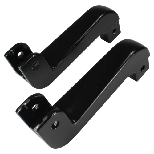 Sozius-Fußrasten-Tieferlegung - Paar - schwarz