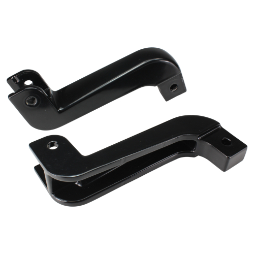 Preview: Sozius-Fußrasten-Tieferlegung - Paar - schwarz