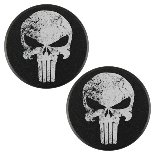 Schrauben-Cover - Gabelholme - Flat - schwarz → Punisher