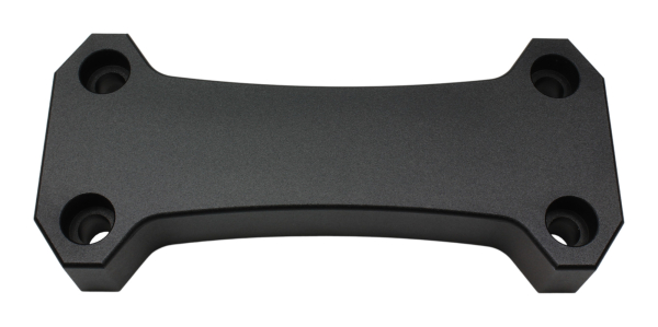 Riser-Cover - Smooth - schwarz