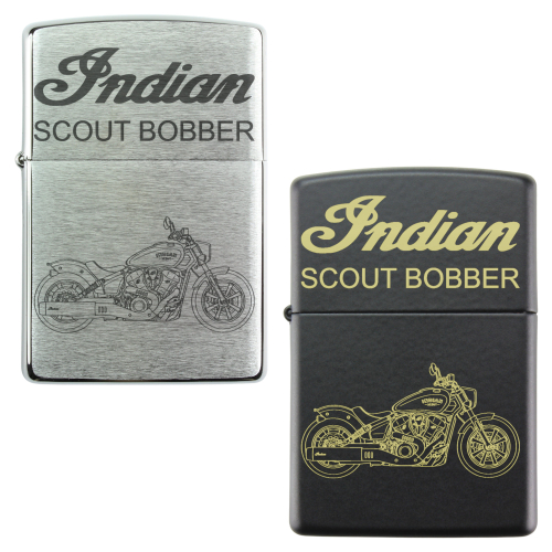 Zippo mit Gravur → Indian Scout Bobber → 1250 ccm