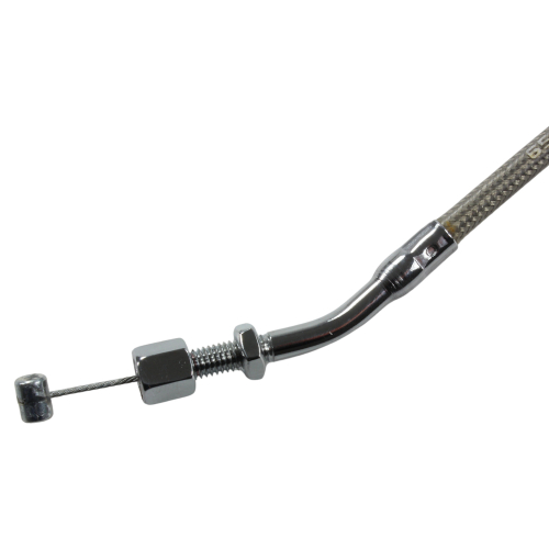 Gaszug Schließer von Motion Pro → Stahlflex → 120 mm länger
