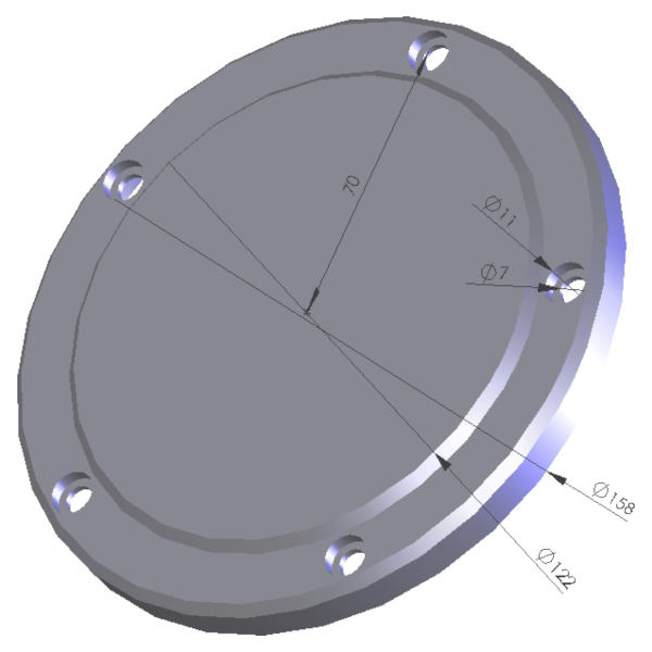 Motordeckel - Derby-Cover - schwarz - mit Lasergravur → Cross & Skull