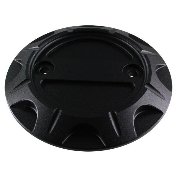 Motordeckel - Kupplungsdeckel - schwarz - mit Lasergravur → Skull-Party 01