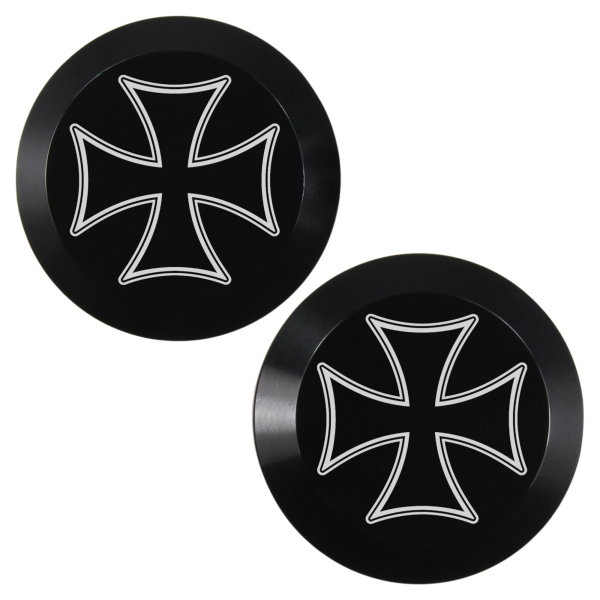 Achs-Cover - vorne - schwarz → Cross