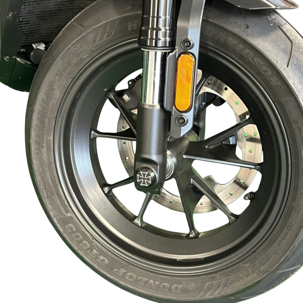 Achs-Cover - vorne - schwarz → Cross