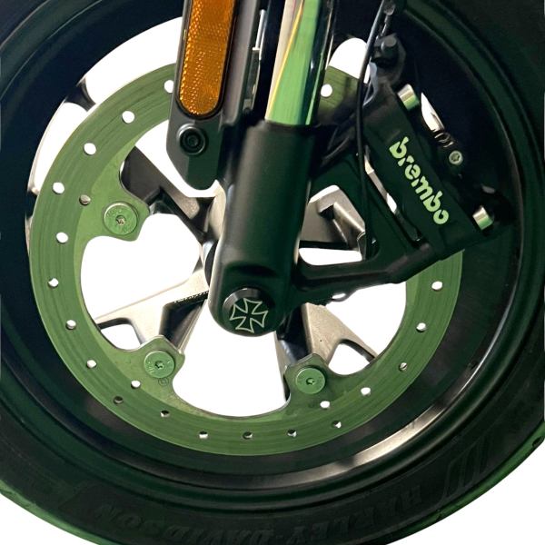 Achs-Cover - vorne - schwarz → Cross