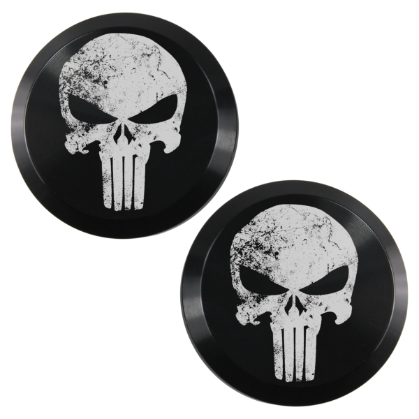 Schwingen-Arm-Cover - 2 Stück - Lasergravur → Punisher