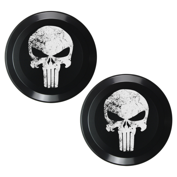 Schwingen-Arm-Cover - 2 Stück - Lasergravur → Punisher