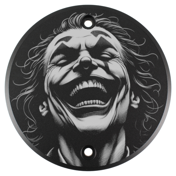 Motordeckel - rechts - mit Lasergravur - Joker 01