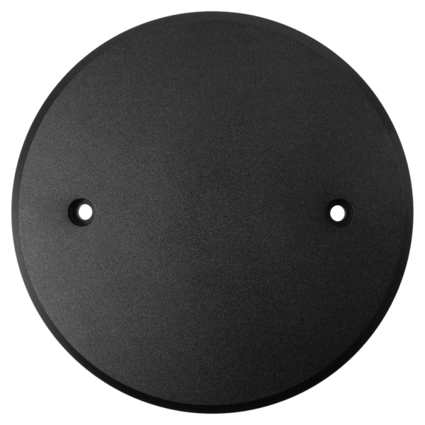 Motordeckel - links - Smooth - schwarz