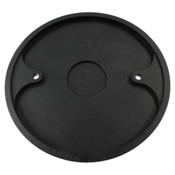 Motordeckel - links - Smooth - schwarz