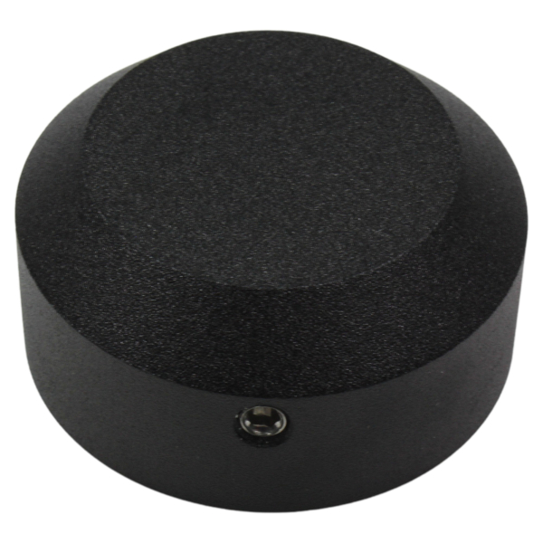 Achs-Cover - hinten links - Smooth - schwarz