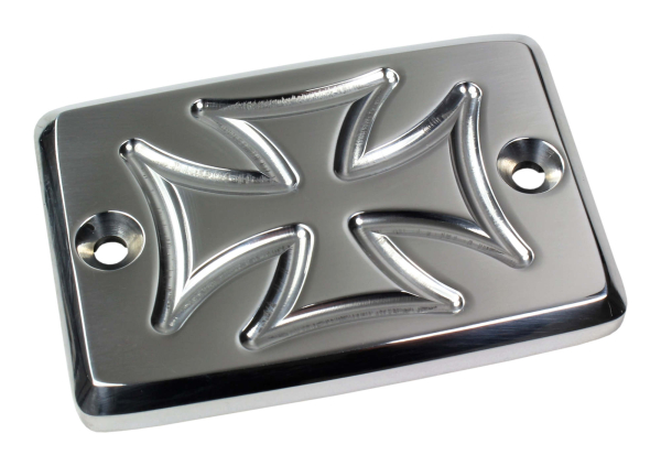 Flüssigkeitsbehälter-Deckel - Cross - poliert