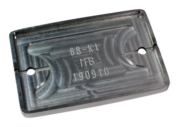 Flüssigkeitsbehälter-Deckel - Cross - poliert