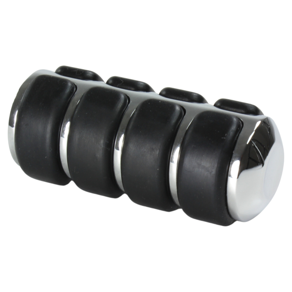 Schalthebel-Cover rund mit Gummi → verchromt