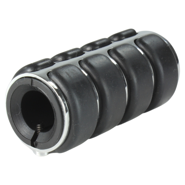 Schalthebel-Cover rund mit Gummi → verchromt