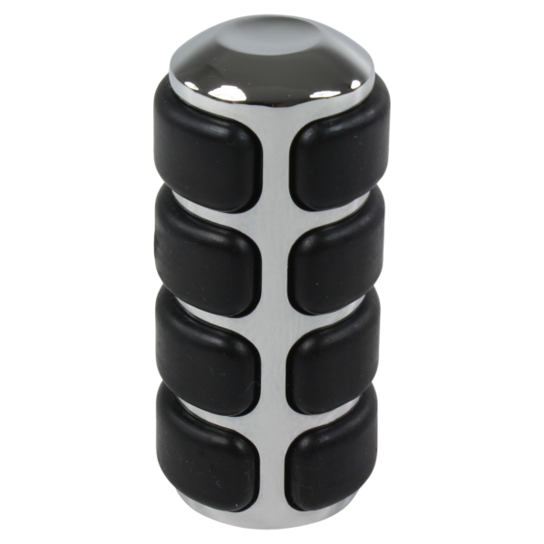 Schalthebel-Cover rund mit Gummi → verchromt
