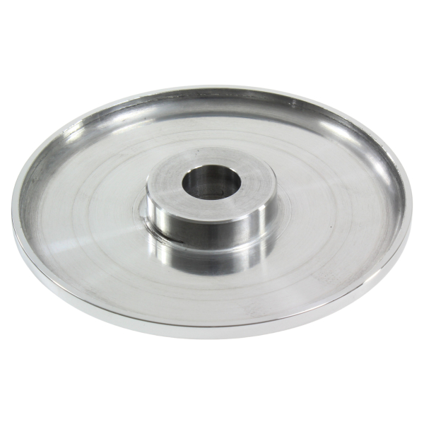 Achs-Cover - vorne rechts - Smooth - Alu poliert